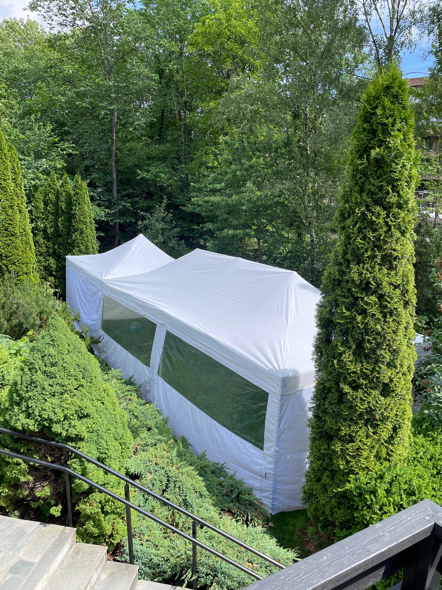 4X12M Pop-Up Telt Med Vegger 40-60 Pers (Inkludert opprigg og nedrigg)