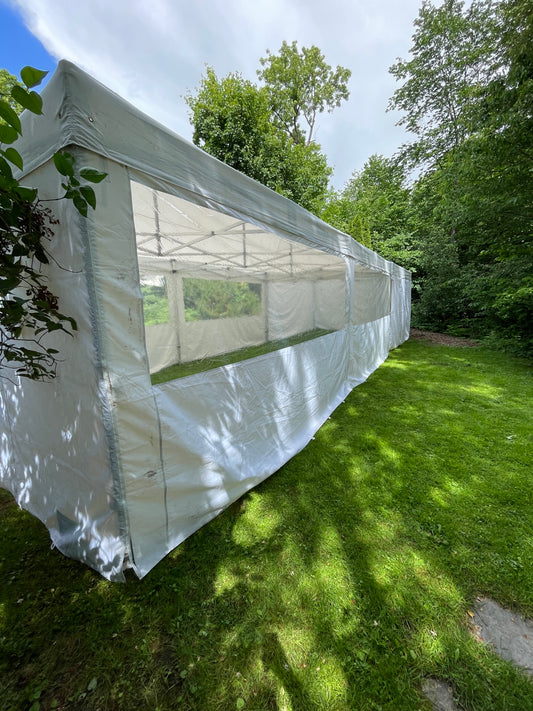 4X12M Pop-Up Telt Med Vegger 40-60 Pers (Inkludert opprigg og nedrigg)