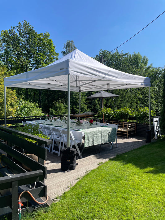 4X4M Pop-Up Telt Uten Vegger 12-16 Pers (Inkludert opprigg og nedrigg)