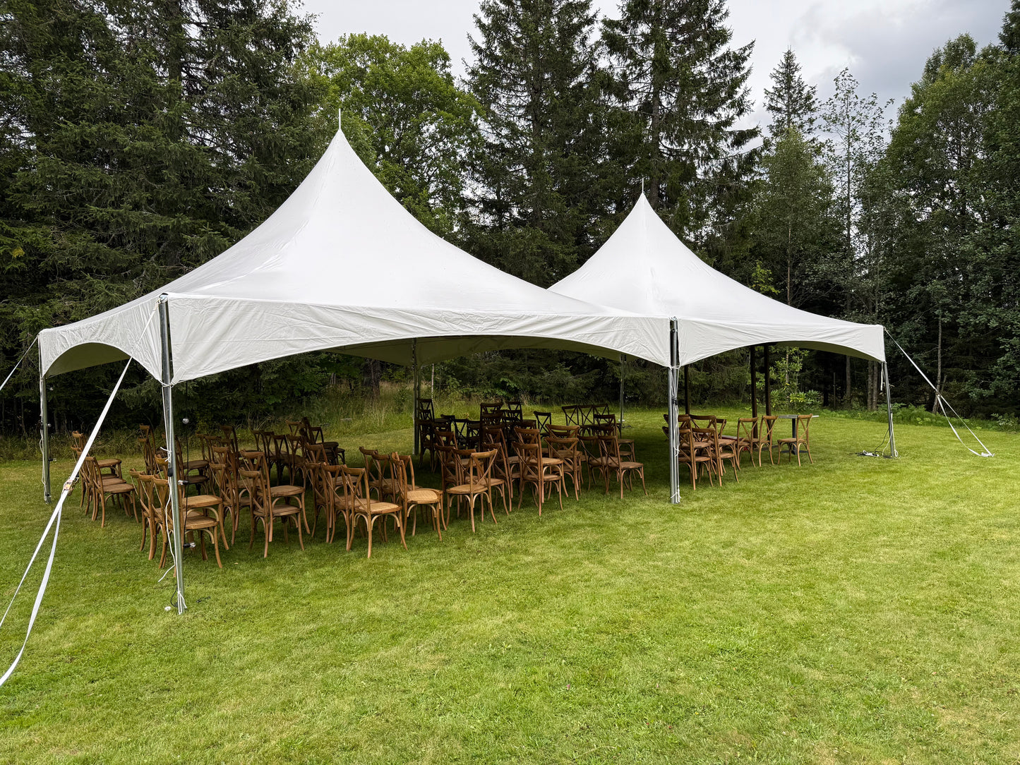 6X12M Topptelt Uten Vegger 64-90 Pers (Inkludert opprigg og nedrigg)