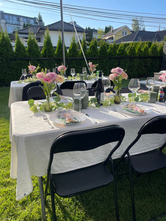 White Folding Table 75 * 180 cm