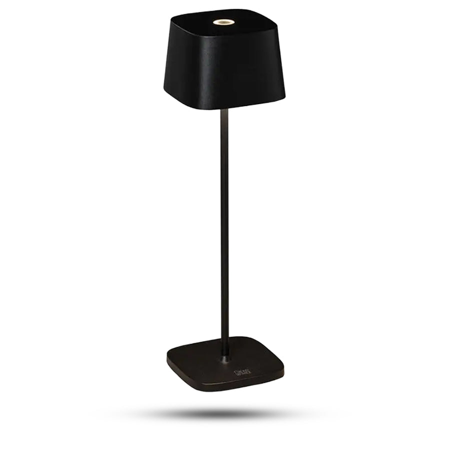 Bordlampe Sort Trådløs H:36CM