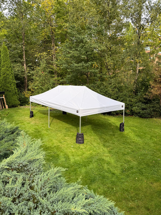 3X6M Pop-Up Telt Uten Vegger 16-20 Pers (Inkludert opprigg og nedrigg)