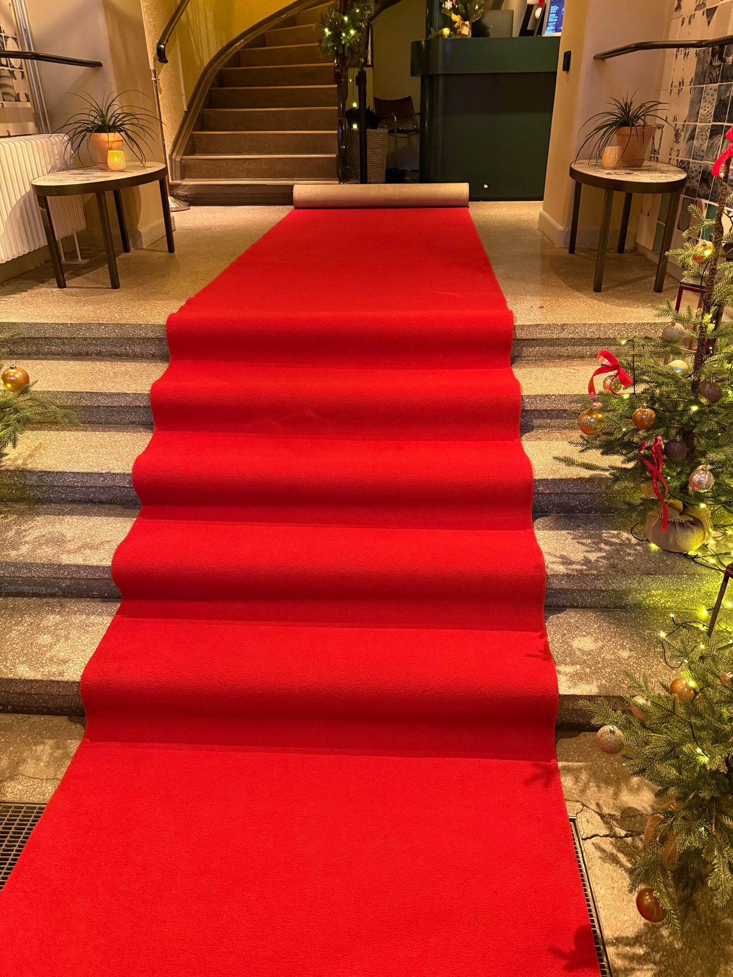 Rød løper 1.3m x 10m