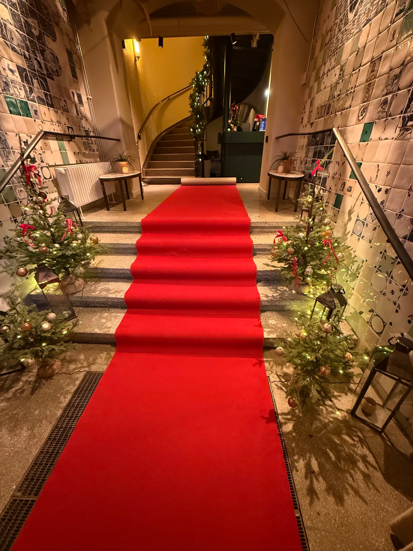 Rød løper 1.3m x 10m