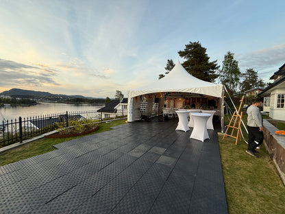 6X12M Top Tent With Walls 64-90 People (Including set-up and take-down) 
