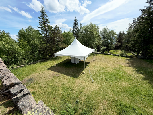 6X6M Top Tent Without Walls 32-40 People (Including set-up and take-down) 