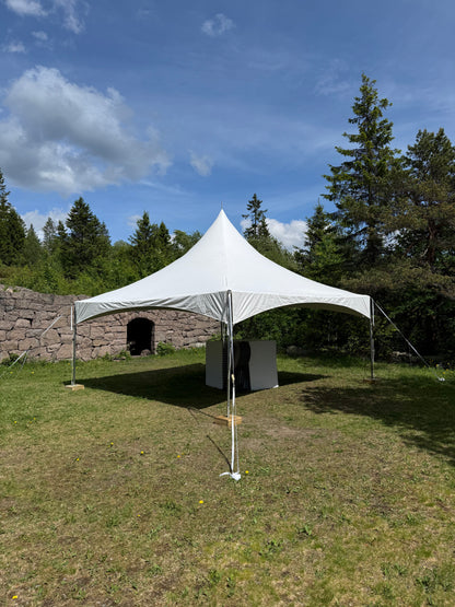 6X6M Topptelt Uten Vegger 32-70 Pers (Inkludert opprigg og nedrigg)