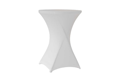 Hvit Stretchduk Til Cocktailbord/Ståbord