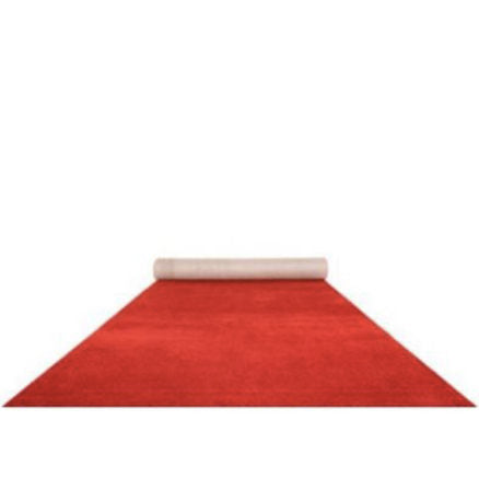 Rød løper 1.3m x 30m