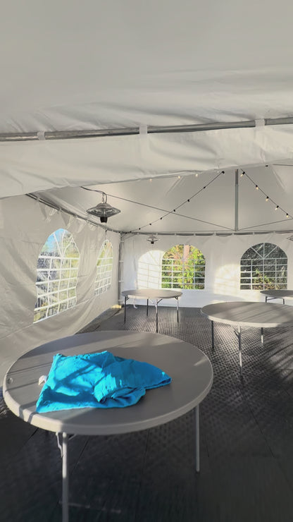 6X12M Top Tent With Walls 64-90 People (Including set-up and take-down) 
